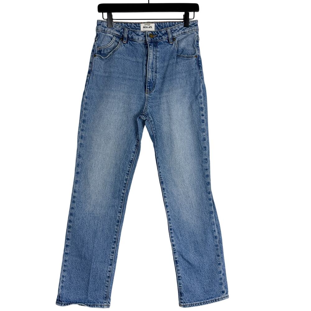 Rolla's Original High Rise Straight Leg Jeans Denim - Size 29